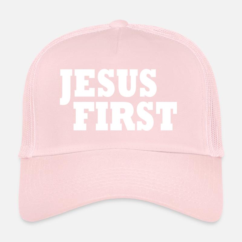 Jesus first Casquette trucker 