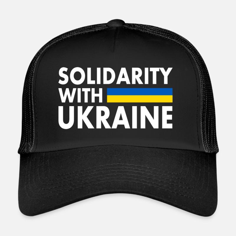 Solidarity with ukraine Casquette trucker 