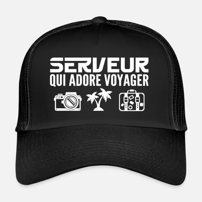 Reisende & Kellner: Leidenschaft & Entdeckung Trucker Cap