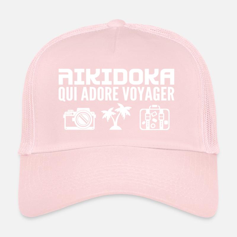 Voyageurs & Aikidokas : Passion & Découverte Casquette trucker 