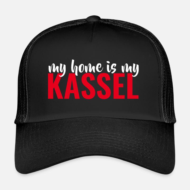 MY HOME IS MY KASSEL - CASTLE Vous êtes Kasseler ? Casquette trucker 