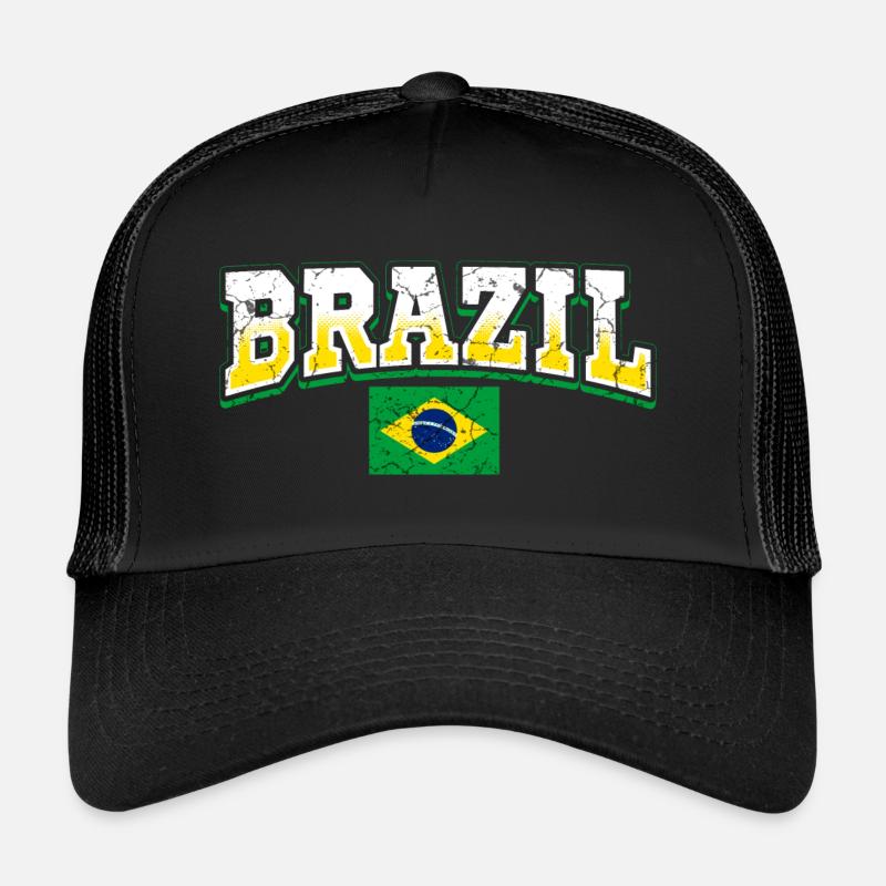 Brésil Fan Casquette trucker 