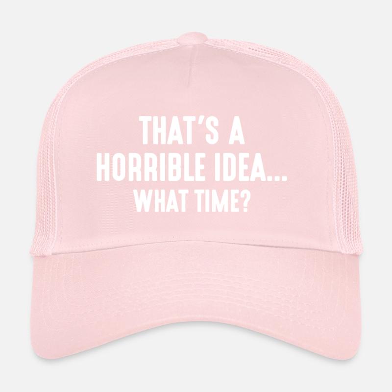 C’est une idée horrible Casquette trucker 