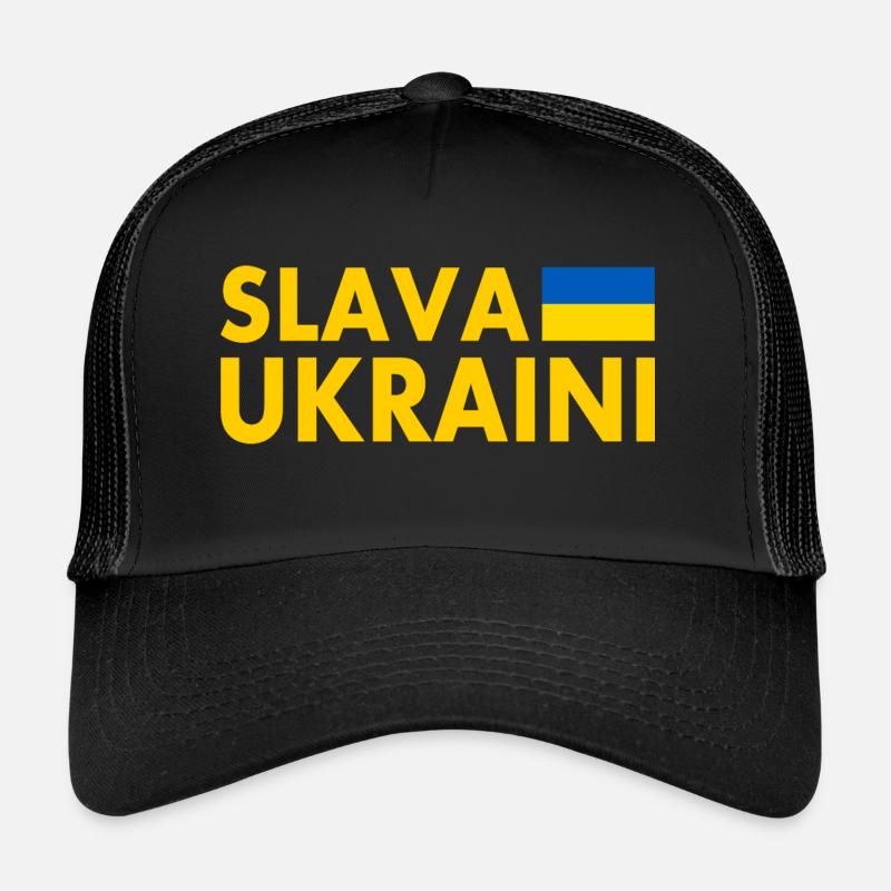Slava ukraini Trucker Cap