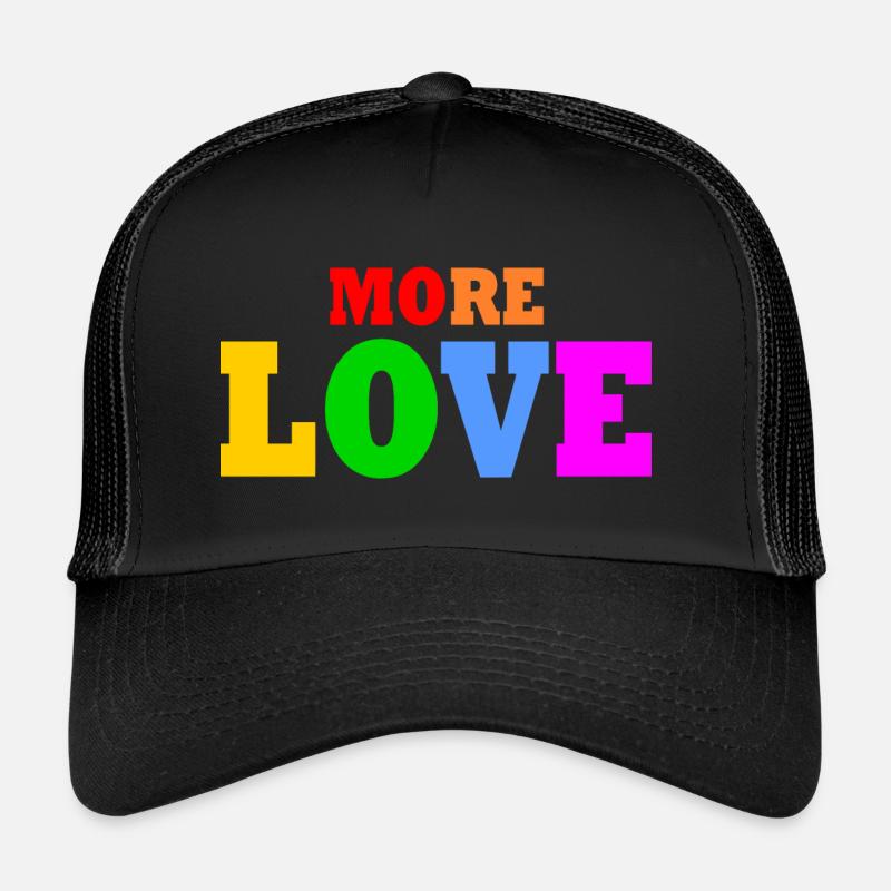 More love Casquette trucker 