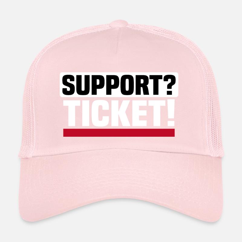 Pas de support sans ticket - IT Administrator Office Casquette trucker 