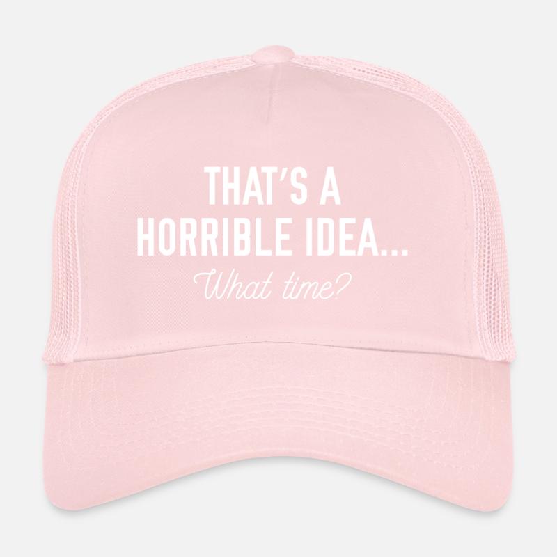 C’est une idée horrible Casquette trucker 