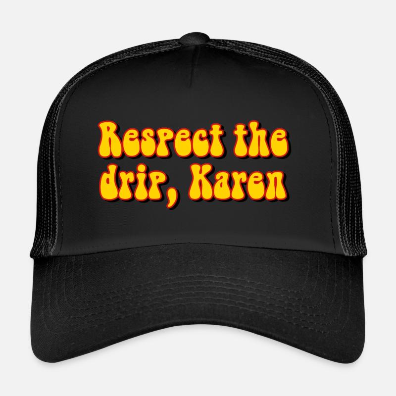 Respektiere Karen Meme Trucker Cap