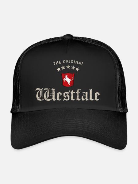 Original Westfale - Trucker Cap - Schwarz/Schwarz