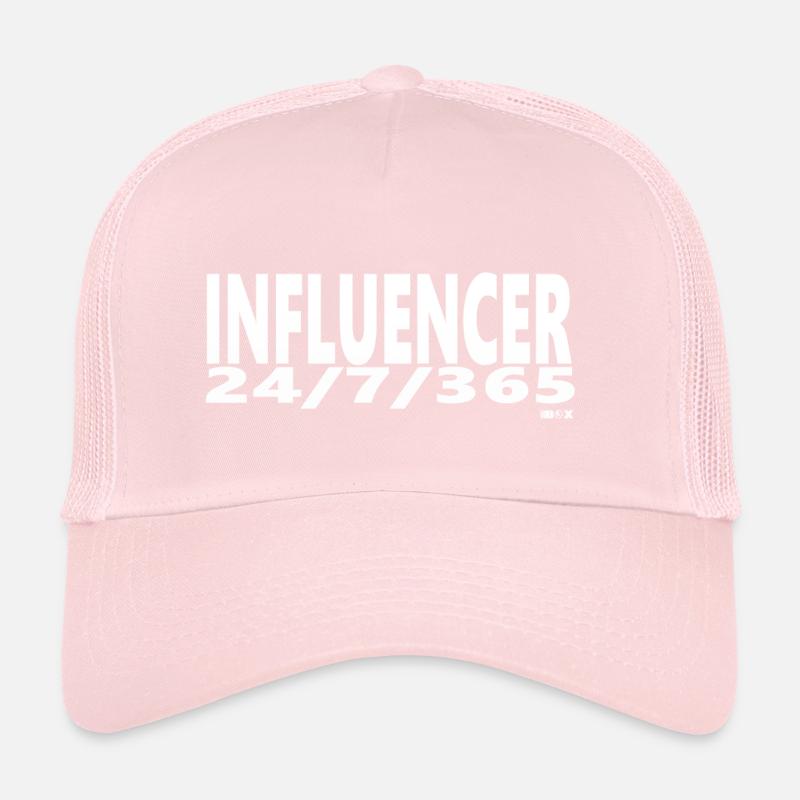 Influencer Influence Wort Instagram youtube online Trucker Cap