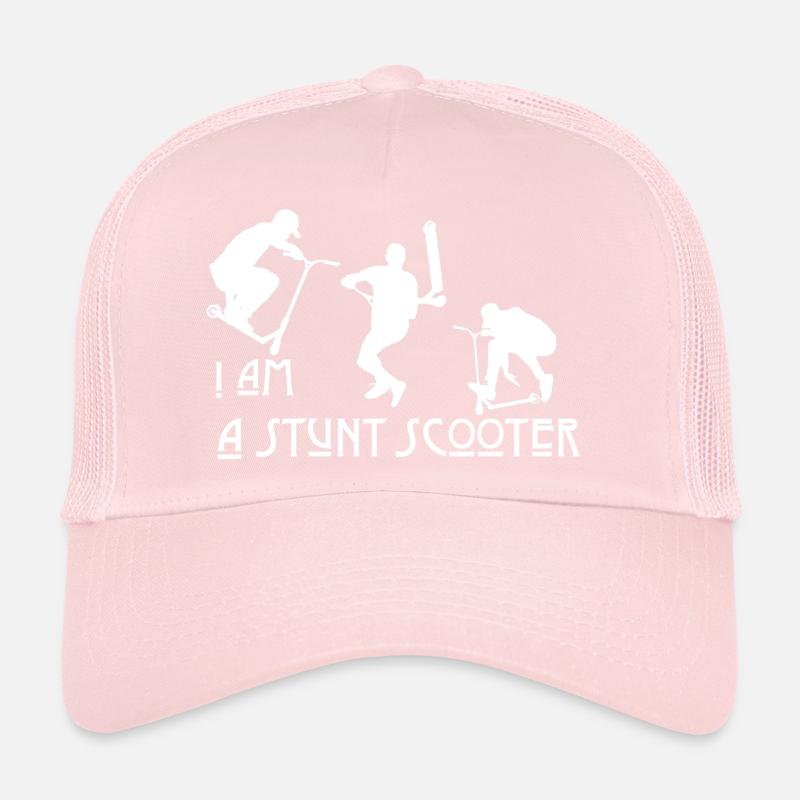 Scooter Tretroller Geschenk Trucker Cap