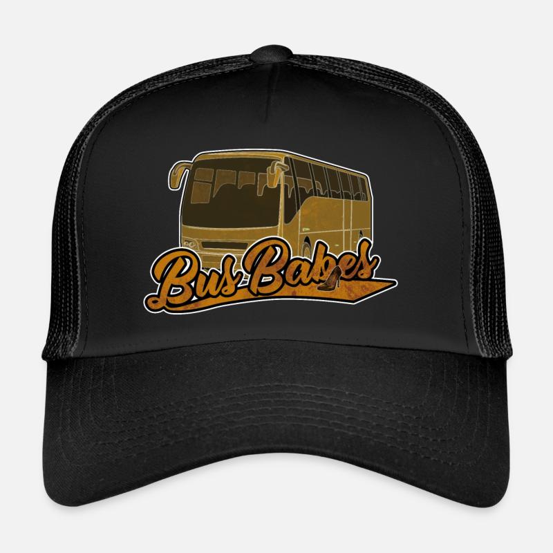 Babes Bus | Chauffeur de bus Cadeau de chauffeur de bus Casquette trucker 