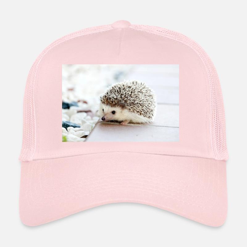 Hedgehog at dawn Trucker Cap