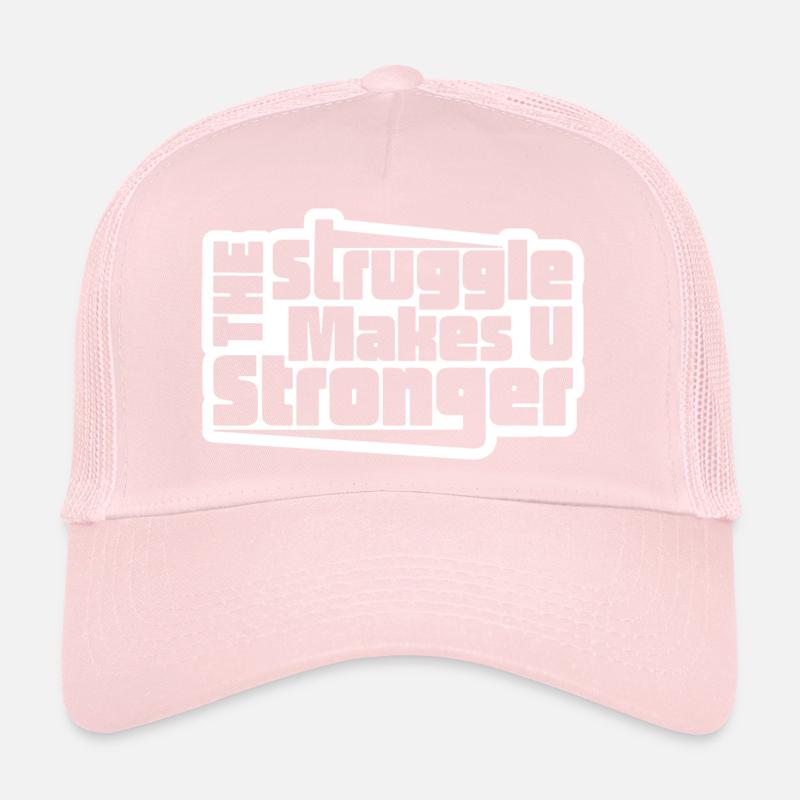 La lutte vous rend plus fort Casquette trucker 