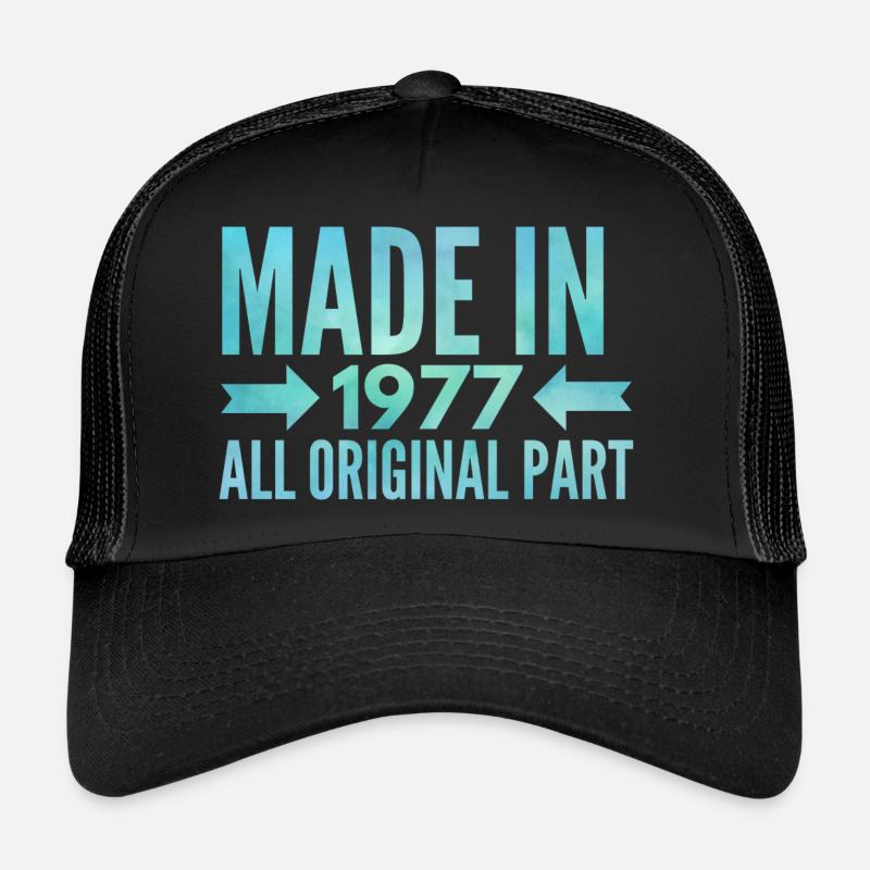 Hergestellt 1977 alle Original-Teil Trucker Cap