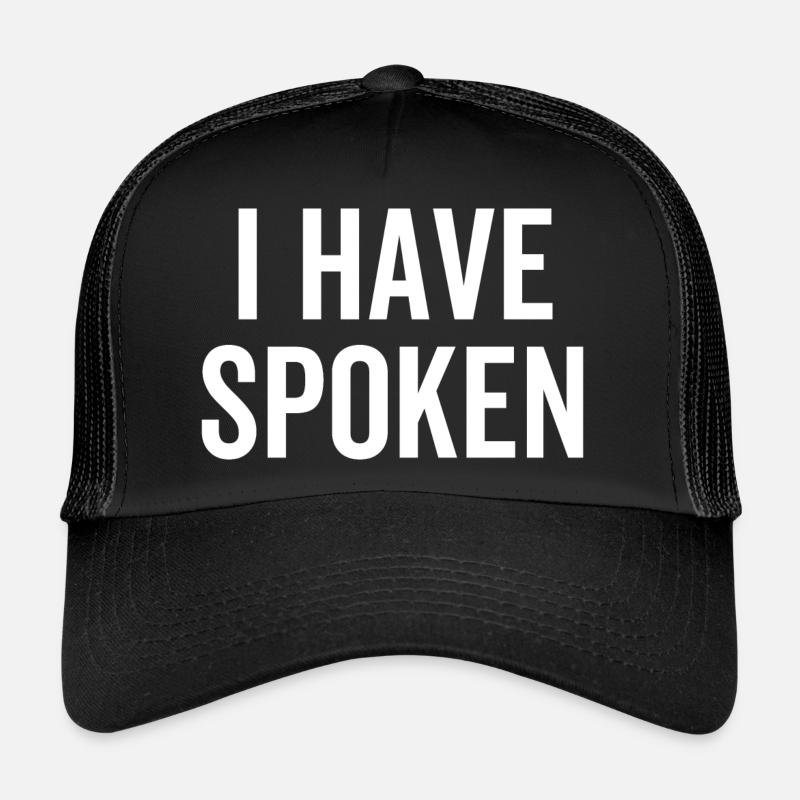 J’ai parlé Casquette trucker 