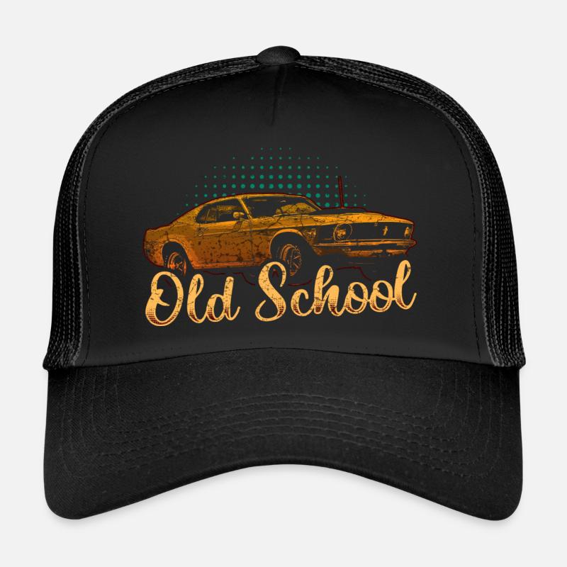 Oldtimer Auto Trucker Cap