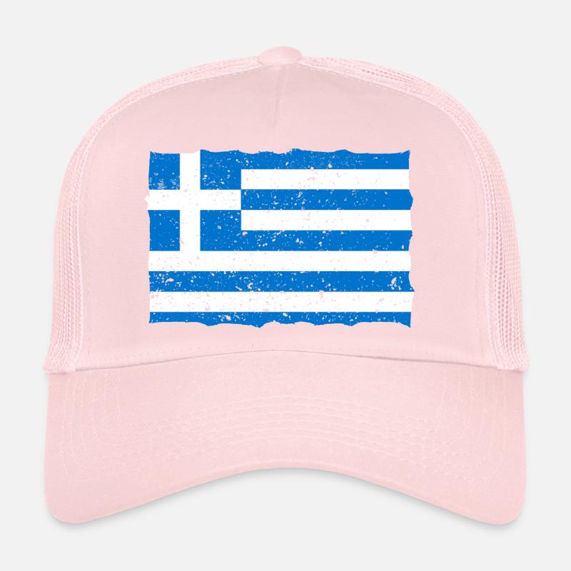 drapeau grec Casquette trucker 