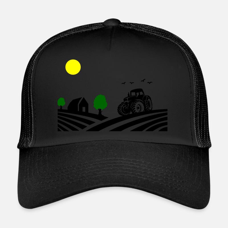 Tractor Farm Trucker Cap