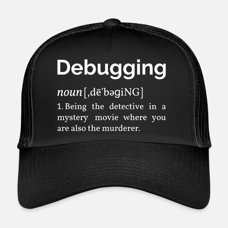 Debuggen von Definition I Trucker Cap