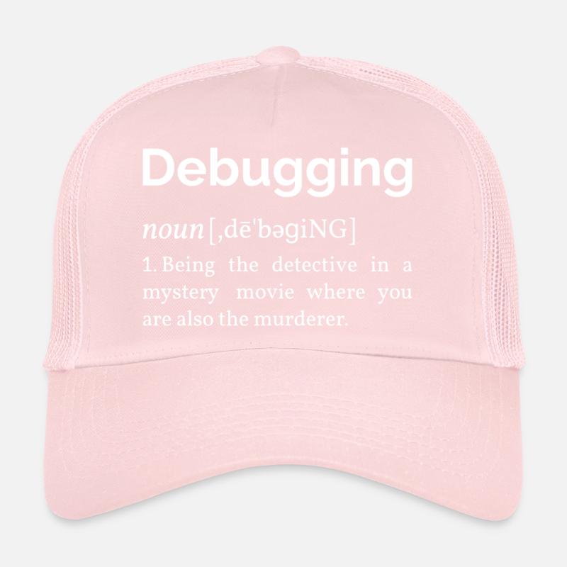 Debugging Definition I Trucker Cap