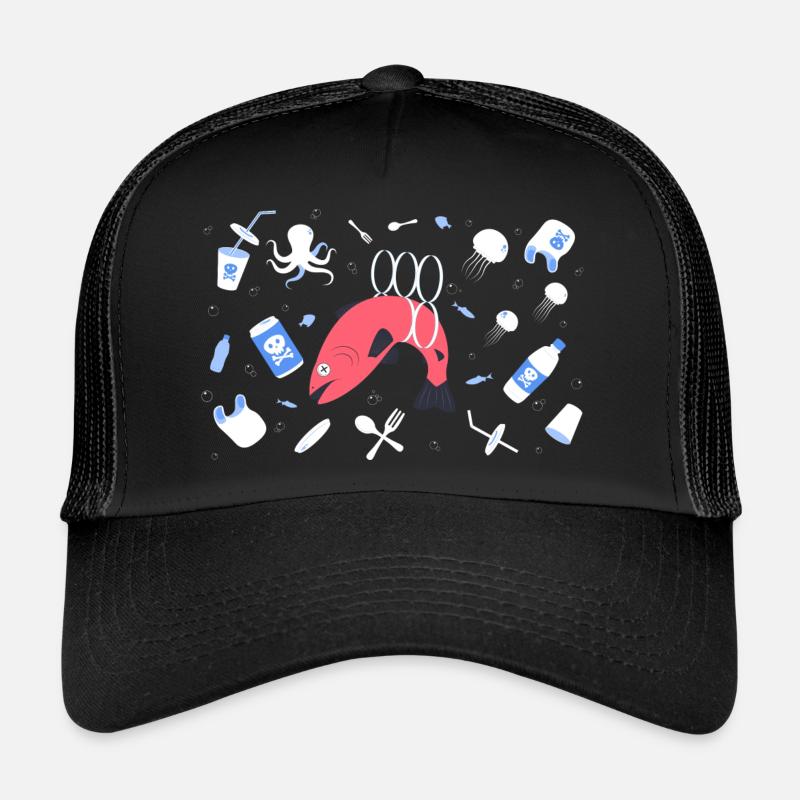 Plastic Stop Trucker Cap