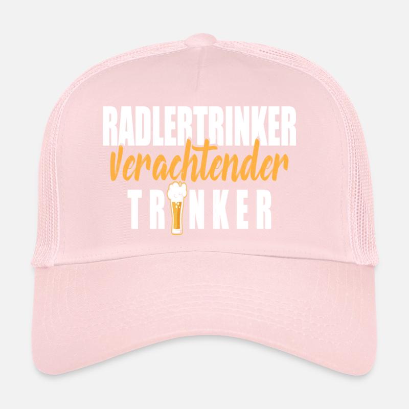 Radlertrinker verachtender Trinker Trucker Cap