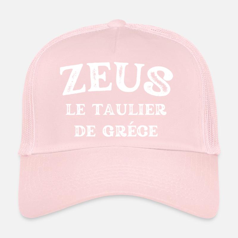 ZEUS le taulier de Grèce Casquette trucker 