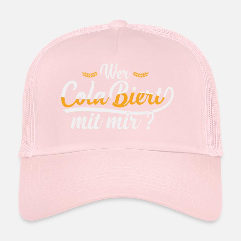 Wer ColaBiert mit mir Trucker Cap