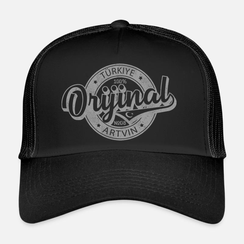 Artvin - Trucker Cap - Schwarz/Schwarz