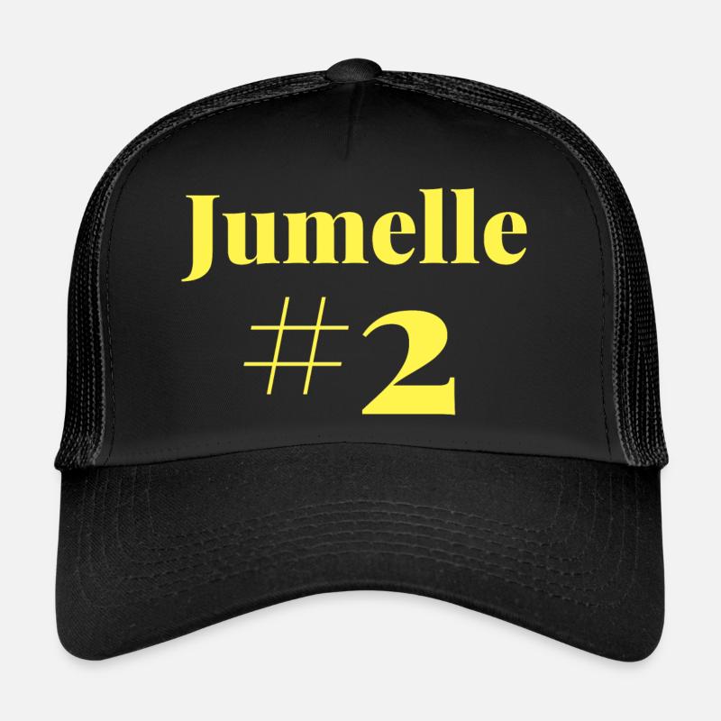 Jumelle Numéro 2 Casquette trucker 