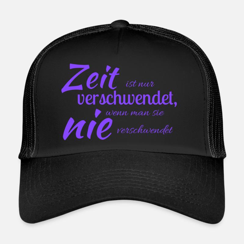 Zeitverschwendung Trucker Cap