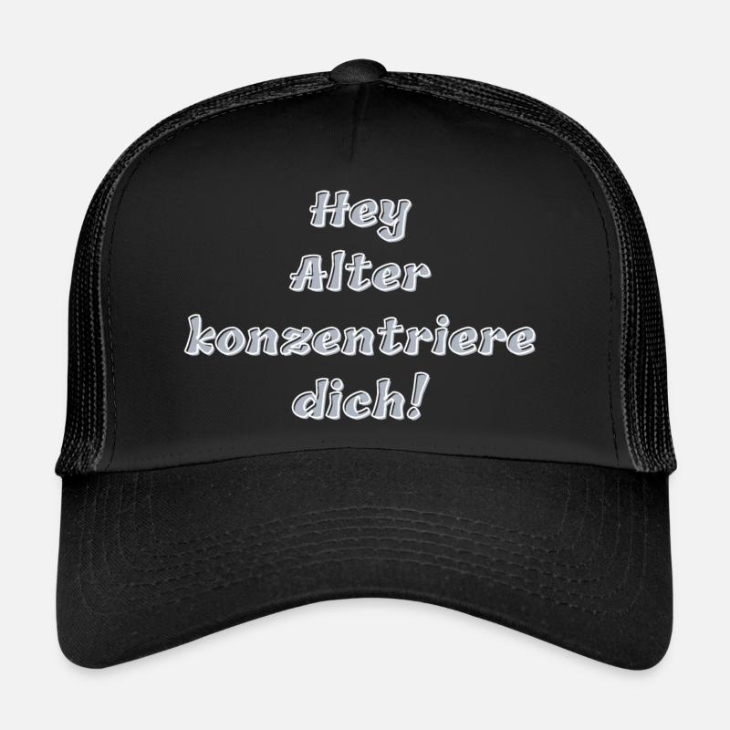 Konzentration Trucker Cap