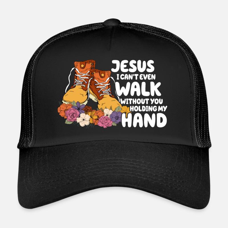 Church Religion Catholic Catholic Jesus Christ - Trucker Cap - black/black