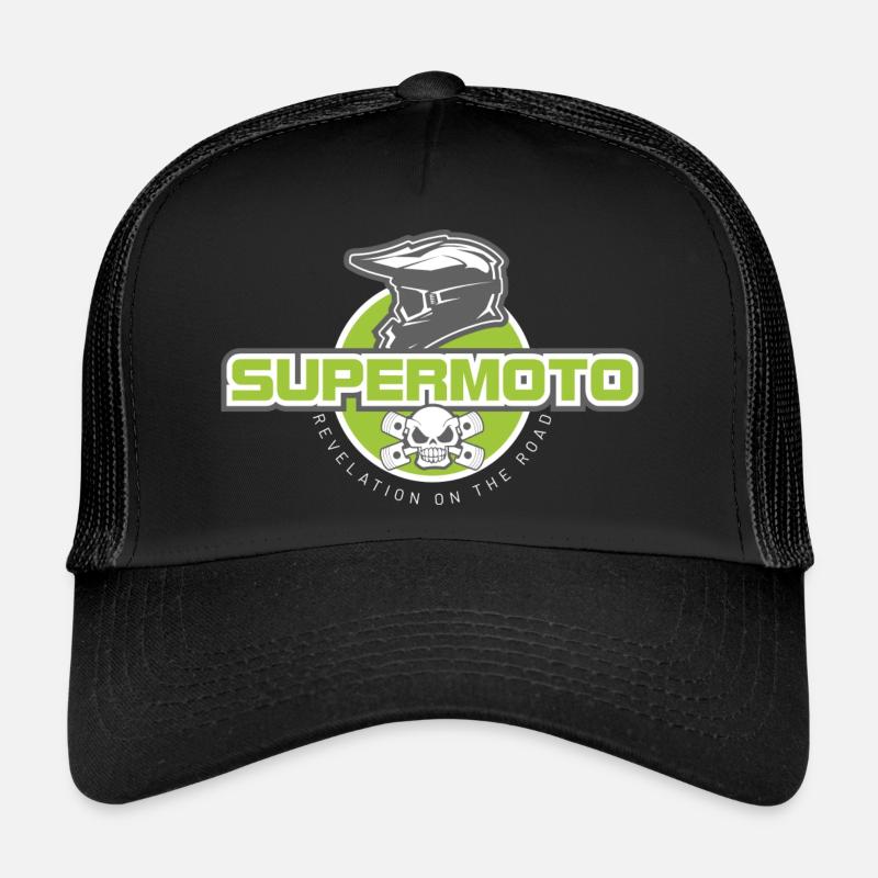 SUPER MOTO Monkey Helm Trucker Cap