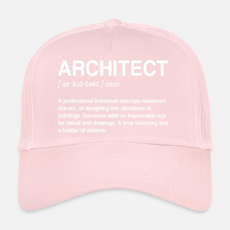 Architecte Art Architecture Designer Casquette trucker 