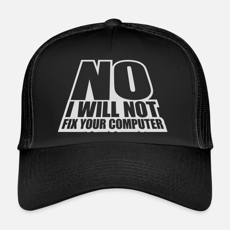 Ne pas réparer votre ordinateur Casquette trucker 