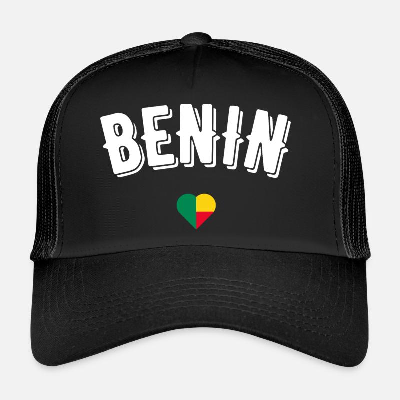 Benin - Casquette trucker - noir/noir