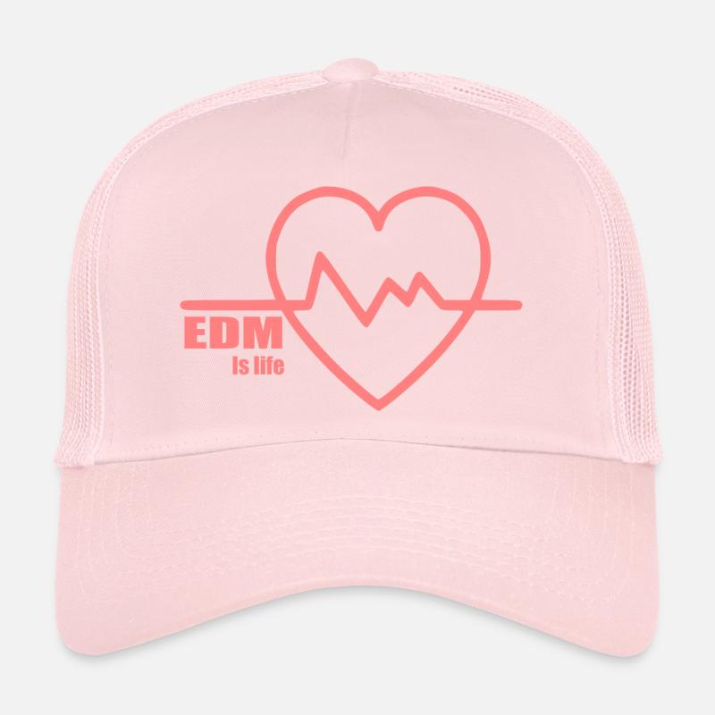 L’EDM, c’est la vie Casquette trucker 