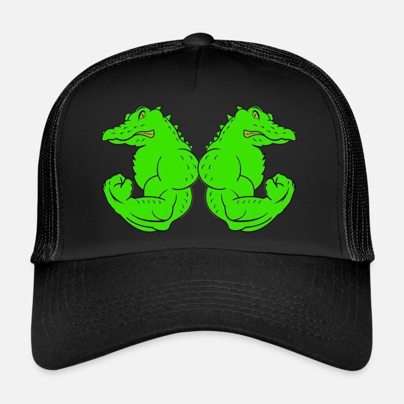 strong crocodiles Trucker Cap