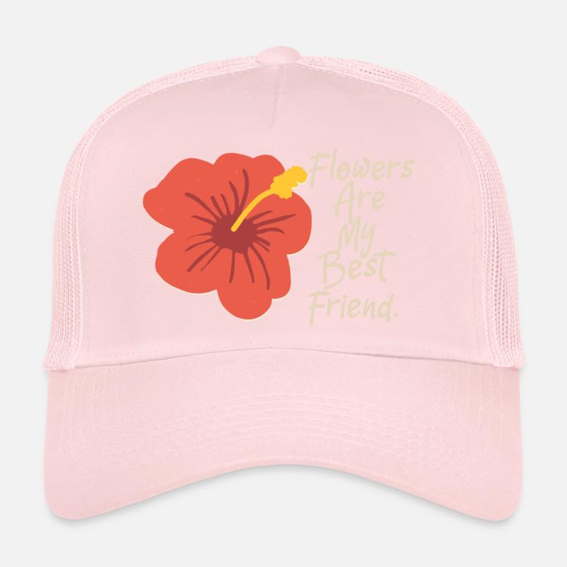 Blumen - Beste Freunde Trucker Cap