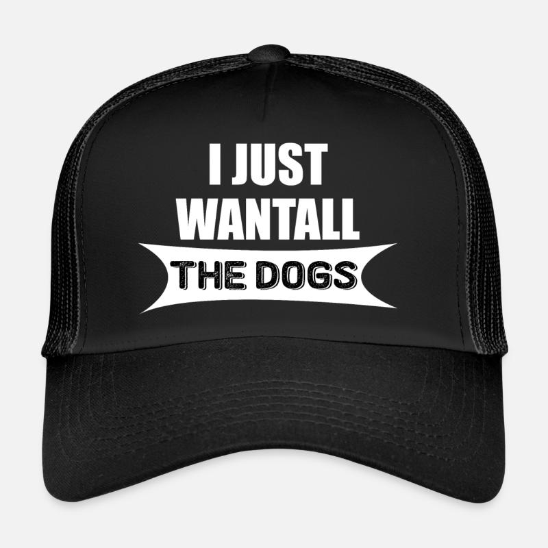 Chien Hund Casquette trucker 