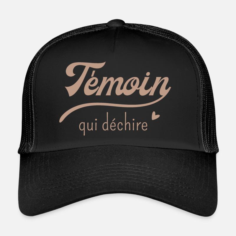 Témoin qui déchire Casquette trucker 