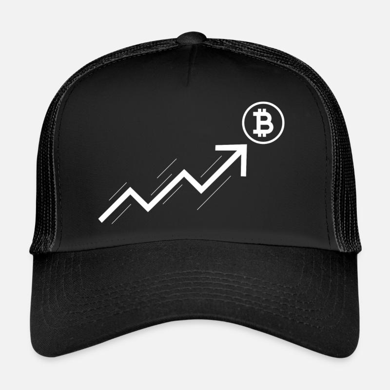 Trading de crypto-monnaies Bitcoin Casquette trucker 