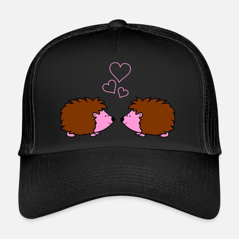igel verliebt Trucker Cap