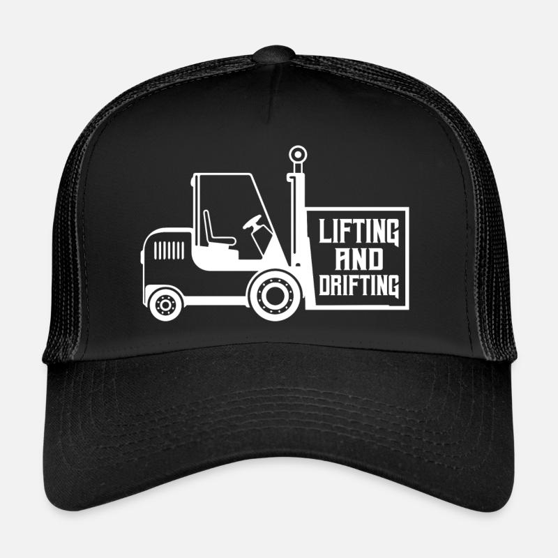 Lifting And Drifting Forklift Forklifter Operator Trucker Cap