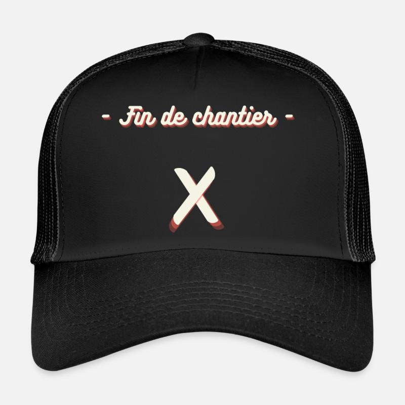 Fin de chantier Casquette trucker 