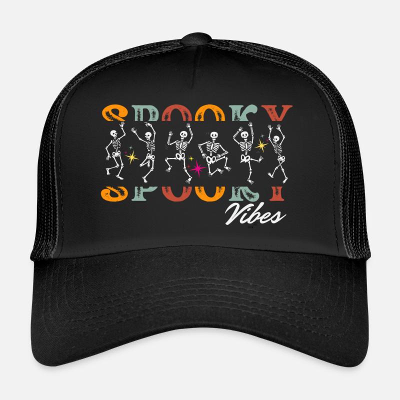 HALLOWEEN SPOOKY VIBES Trucker Cap