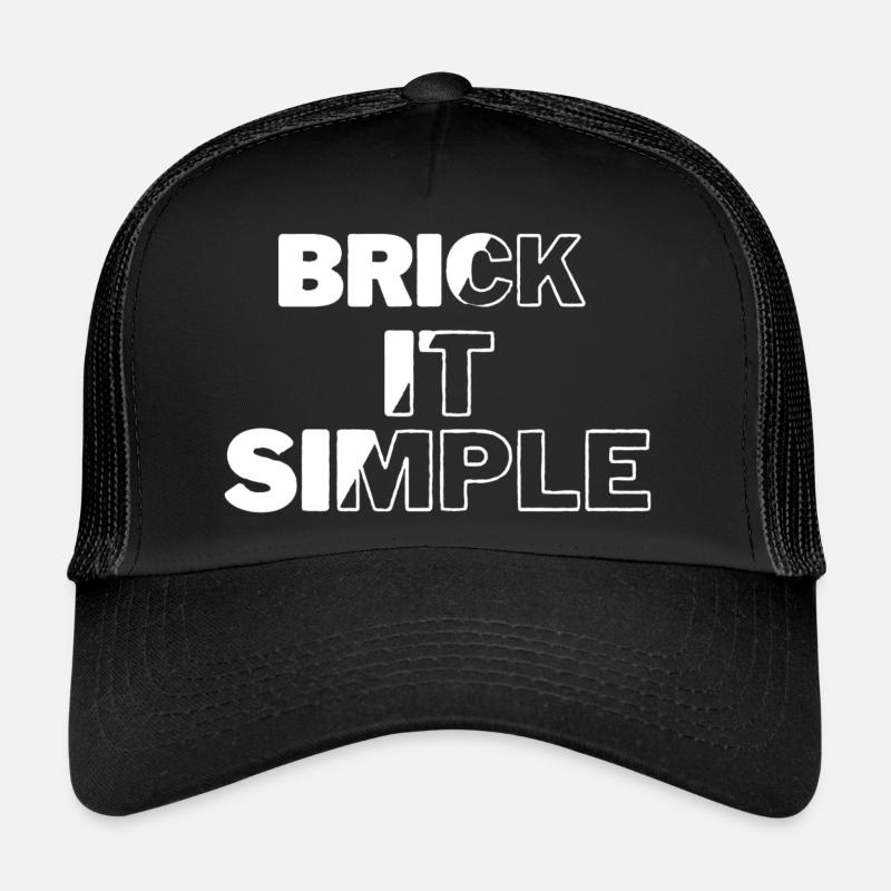 Brick it Simple Trucker Cap