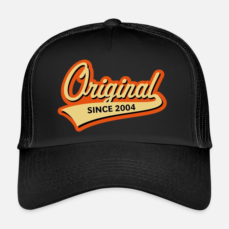 Original Since 2004 (Geburtsjahr, Geburtstag / 3C) Trucker Cap